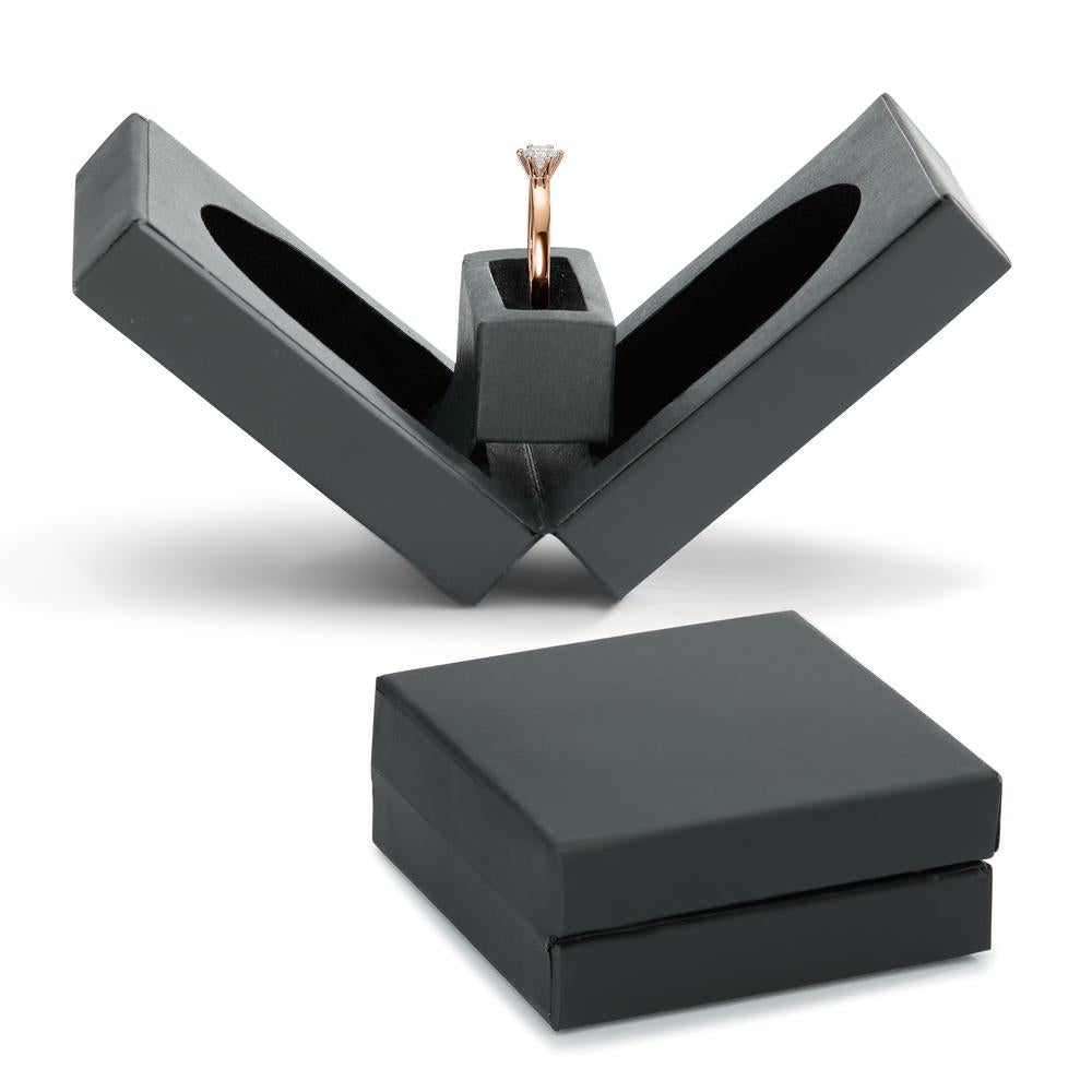 Szoliter gyűrű 750/18 K vörös arany Gyémánt Fehér, 0.20 ct, Briliáns, w-si