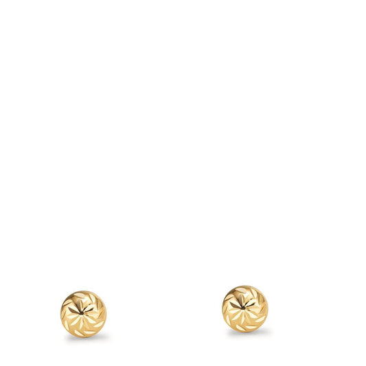 Fülbevaló 375/9 K sárga arany Ø4 mm