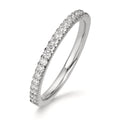 Memória gyűrű 750/18 K fehér arany Gyémánt 0.25 ct, 21 Kövek, w-si