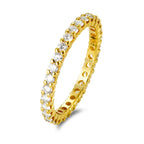 Memória gyűrű 750/18 K sárga arany Gyémánt 0.75 ct, w-si