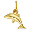 Medál 375/9 K sárga arany Delfin
