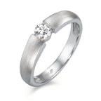 Szoliter gyűrű 750/18 K fehér arany Gyémánt Fehér, 0.20 ct, w-si Ø3.8 mm