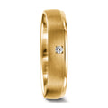Partnergyűrű 750/18 K sárga arany Gyémánt 0.03 ct, tw-vsi