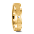 Partnergyűrű 750/18 K sárga arany Gyémánt 0.037 ct, w-si