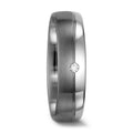 Partnergyűrű 585/14 K fehér arany, 500 palládium Gyémánt Fehér, 0.015 ct, w-si