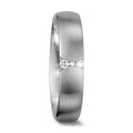 Partnergyűrű 750/18 K fehér arany Gyémánt Fehér, 0.055 ct, 3 Kövek, tw-vsi