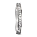 Partnergyűrű 750/18 K fehér arany Gyémánt 0.23 ct, 23 Kövek, tw-si