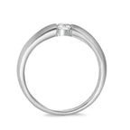 Szoliter gyűrű 950 palládium Gyémánt 0.20 ct, w-si