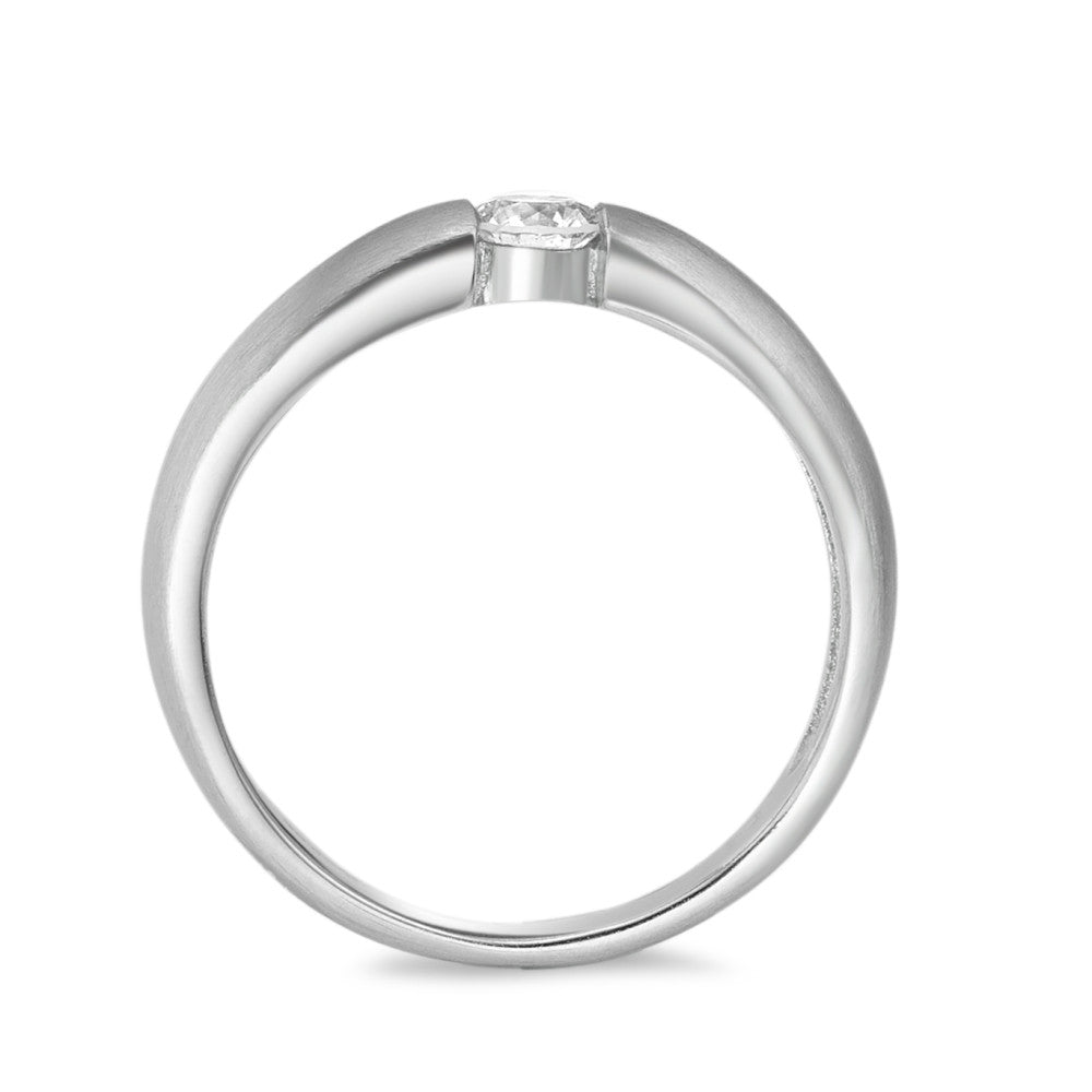 Szoliter gyűrű 950 palládium Gyémánt 0.20 ct, w-si