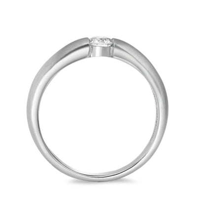 Szoliter gyűrű 950 palládium Gyémánt 0.20 ct, w-si