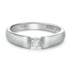 Szoliter gyűrű 950 palládium Gyémánt 0.20 ct, w-si