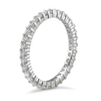 Memória gyűrű 750/18 K fehér arany Gyémánt 0.75 ct, w-si