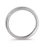 Memória gyűrű 750/18 K fehér arany Gyémánt 0.25 ct, 15 Kövek, Briliáns, w-si