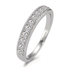 Memória gyűrű 750/18 K fehér arany Gyémánt 0.35 ct, 10 Kövek, w-si
