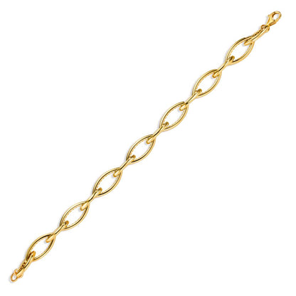 Karkötő 375/9 K sárga arany 20 cm