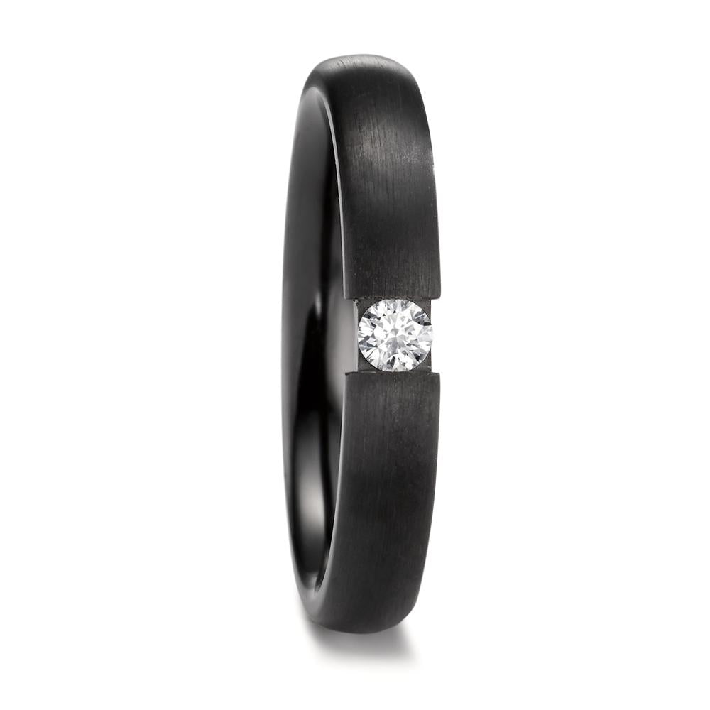 Partnergyűrű Cirkónium Gyémánt 0.09 ct, w-si