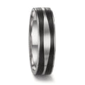 Partnergyűrű 950 platina, Szén