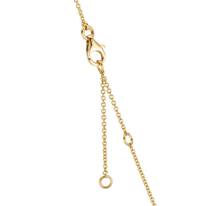 Nyakékek 750/18 K sárga arany Citrin 0.20 ct, 2 Kövek, Ametiszt Zöld, 0.30 ct, 4 Kövek, Peridot 0.13 ct, 2 Kövek, Topáz 0.43 ct, 3 Kövek, Kvarc 0.12 ct, 2 Kövek 40-45 cm