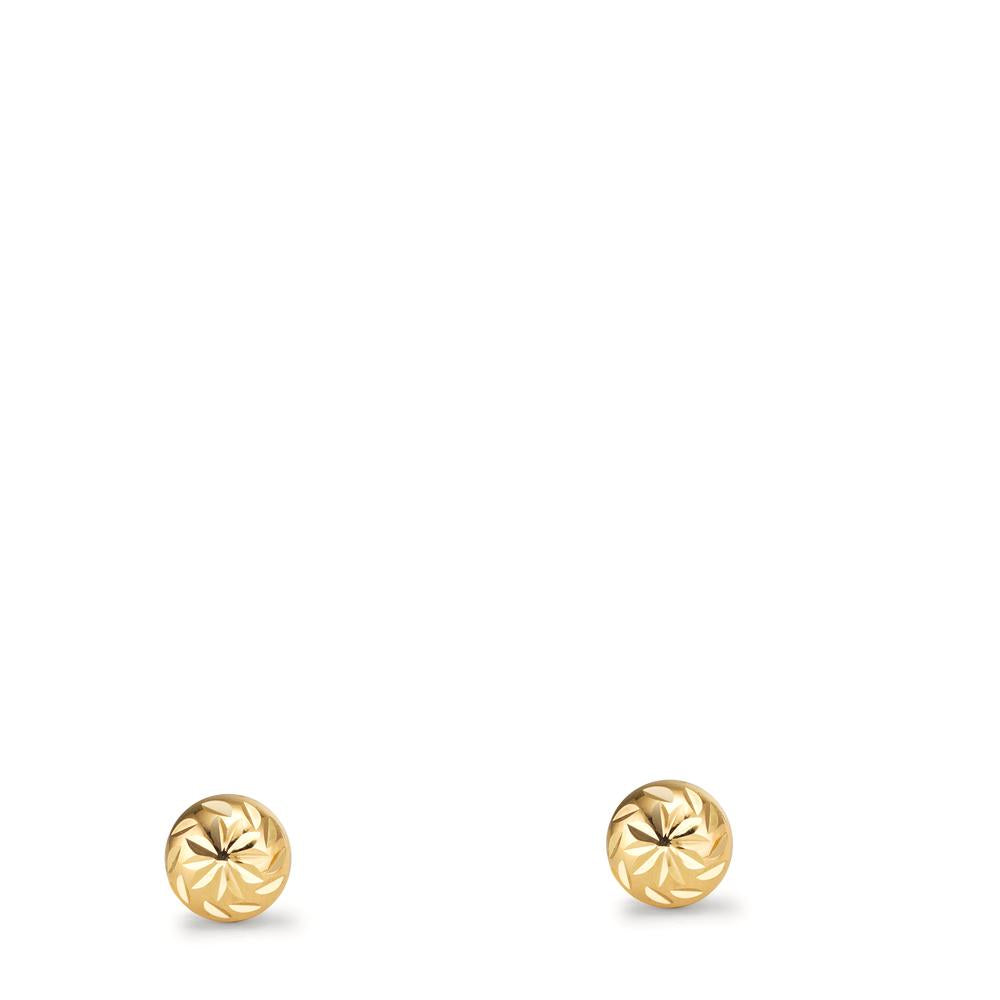 Fülbevaló 375/9 K sárga arany Ø4 mm