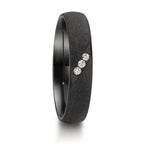 Partnergyűrű Cirkónium Gyémánt 0.045 ct, 3 Kövek, w-si