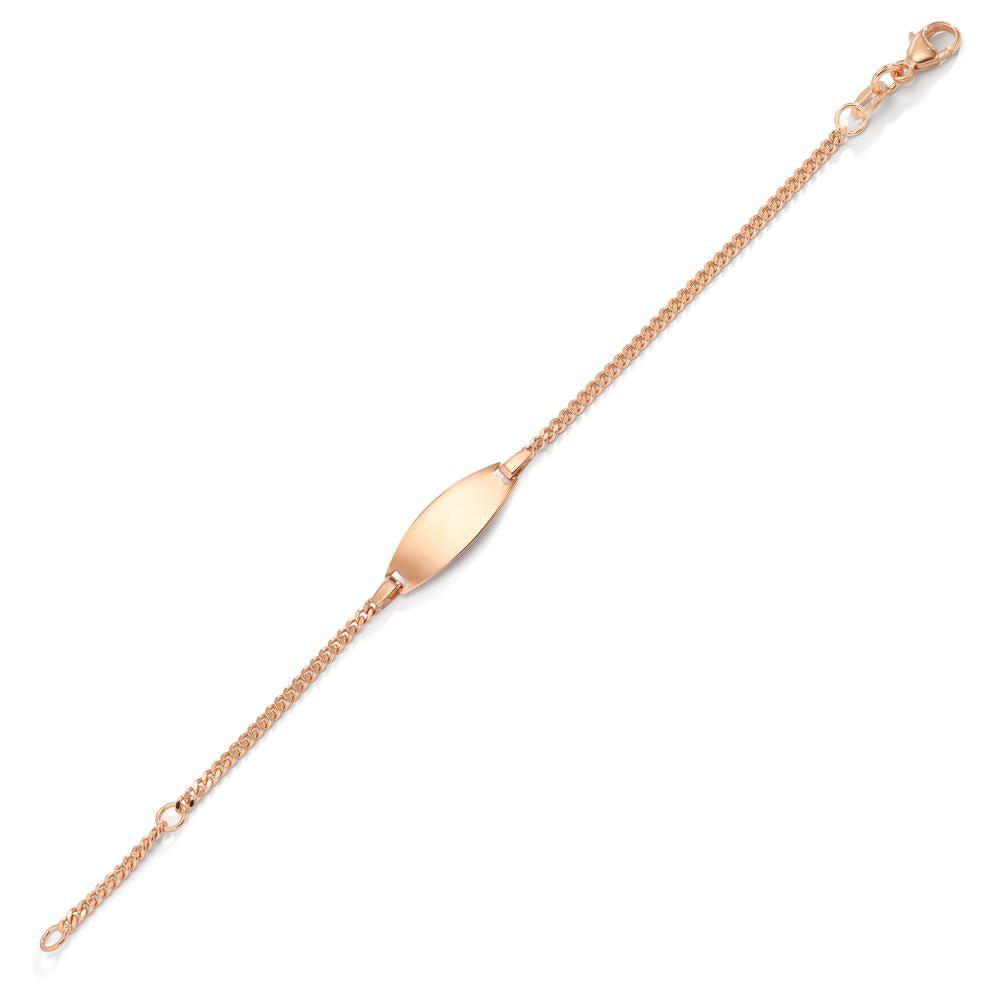 Gravírozott karkötő 750/18 K vörös arany 12-14 cm