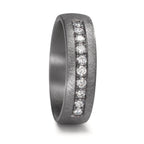 Partnergyűrű 999 tantál Laborban növesztett gyémánt 0.25 ct, 10 Kövek, tw-vsi