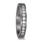 Partnergyűrű 999 tantál Laborban növesztett gyémánt 0.25 ct, 10 Kövek, tw-vsi