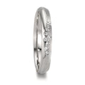 Partnergyűrű 950 platina Gyémánt 0.035 ct, 7 Kövek, w-si