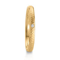 Partnergyűrű 750/18 K sárga arany Gyémánt 0.014 ct, w-si