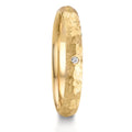 Partnergyűrű 750/18 K sárga arany Gyémánt 0.014 ct, w-si